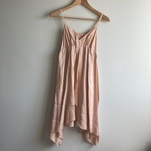 Aritzia Wilfred 100% Silk Ruffle Layered Dress